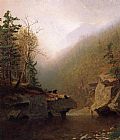 Alexander Helwig Wyant Famous Paintings - Three Bears